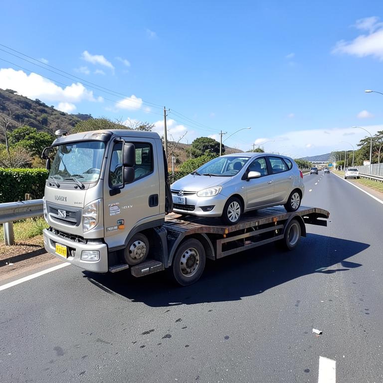 Guincho da AutoBlock rebocando um carro - foto 2