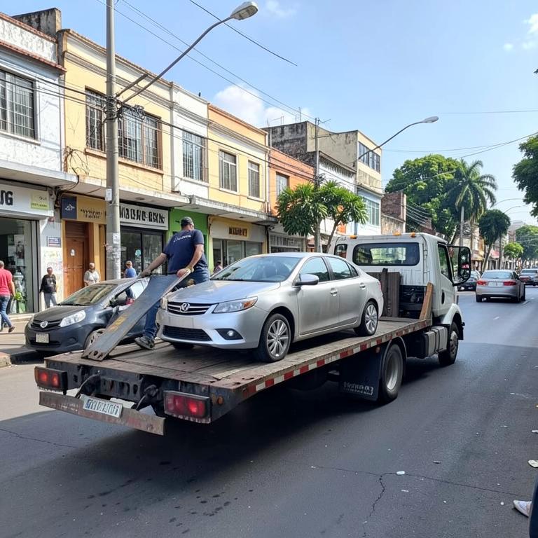 Guincho da AutoBlock rebocando um carro - foto 4